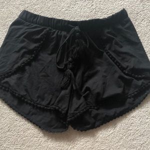 Black Soft Shorts